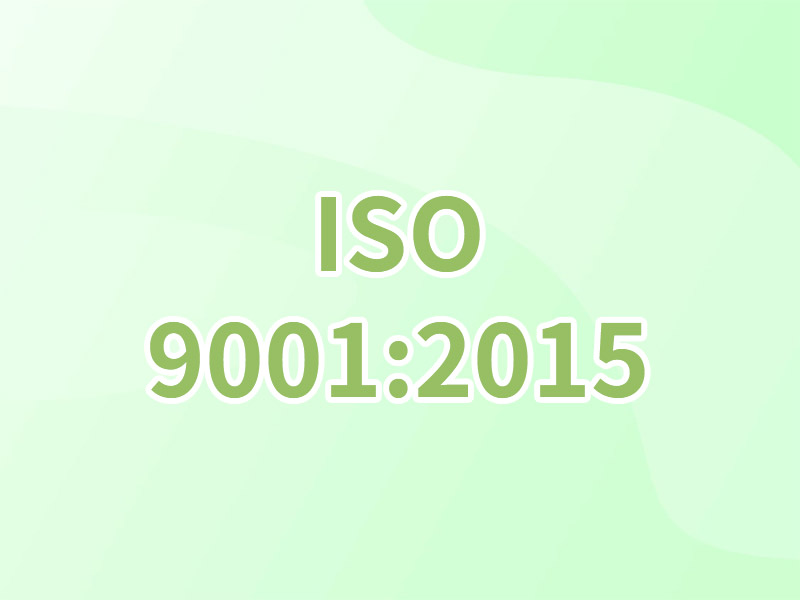 ISO 9001:2015